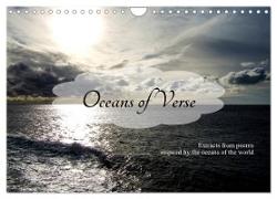 Oceans of Verse (Wall Calendar 2024 DIN A4 landscape), CALVENDO 12 Month Wall Calendar
