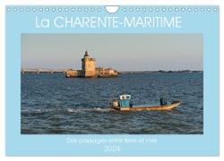 La Charente Maritime, des paysages entre terre et mer (Calendrier mural 2024 DIN A4 vertical), CALVENDO calendrier mensuel