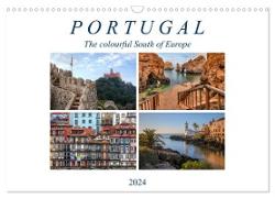 Portugal, the colourful South of Europe (Wall Calendar 2024 DIN A3 landscape), CALVENDO 12 Month Wall Calendar