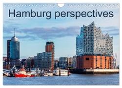 Hamburg perspectives (Wall Calendar 2024 DIN A4 landscape), CALVENDO 12 Month Wall Calendar