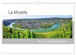 La Moselle en vue panoramique (Calendrier mural 2024 DIN A4 vertical), CALVENDO calendrier mensuel