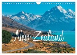New Zealand - At the end of the world (Wall Calendar 2024 DIN A4 landscape), CALVENDO 12 Month Wall Calendar