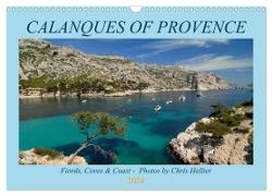 Calanques of Provence - Fiords, Coves and Coast (Wall Calendar 2024 DIN A3 landscape), CALVENDO 12 Month Wall Calendar