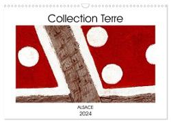 Collection Terre ALSACE (Calendrier mural 2024 DIN A3 vertical), CALVENDO calendrier mensuel