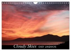 Cloudy skies over Lanzarote (Wall Calendar 2024 DIN A4 landscape), CALVENDO 12 Month Wall Calendar