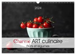 Charme ART culinaire (Calendrier mural 2024 DIN A3 vertical), CALVENDO calendrier mensuel