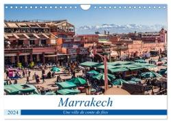 Marrakech ¿ Une ville de conte de fées (Calendrier mural 2024 DIN A4 vertical), CALVENDO calendrier mensuel