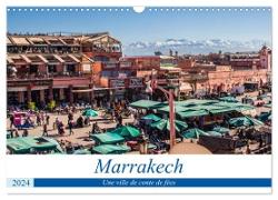 Marrakech ¿ Une ville de conte de fées (Calendrier mural 2024 DIN A3 vertical), CALVENDO calendrier mensuel