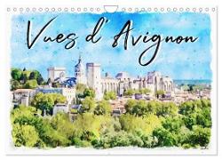 Vues d'Avignon (Calendrier mural 2024 DIN A4 vertical), CALVENDO calendrier mensuel