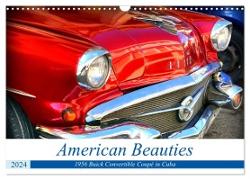 American Beauties - 1956 Buick Convertible Coupé in Cuba (Wall Calendar 2024 DIN A3 landscape), CALVENDO 12 Month Wall Calendar