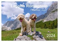 Lagotto Romagnolo Mountain Life (Wall Calendar 2024 DIN A3 landscape), CALVENDO 12 Month Wall Calendar