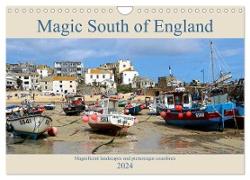 Magic South of England (Wall Calendar 2024 DIN A4 landscape), CALVENDO 12 Month Wall Calendar