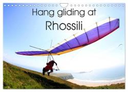 Hang gliding at Rhossili (Wall Calendar 2024 DIN A4 landscape), CALVENDO 12 Month Wall Calendar