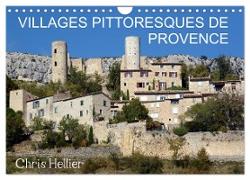 Villages Pittoresques de Provence (Calendrier mural 2024 DIN A4 vertical), CALVENDO calendrier mensuel