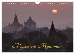 Mysterious Myanmar (Wall Calendar 2024 DIN A4 landscape), CALVENDO 12 Month Wall Calendar