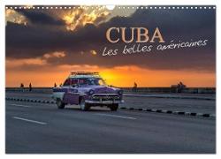 Cuba les belles américaines (Calendrier mural 2024 DIN A3 vertical), CALVENDO calendrier mensuel