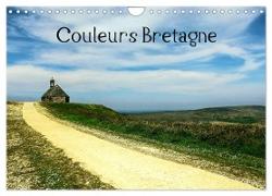 Couleurs Bretagne (Calendrier mural 2024 DIN A4 vertical), CALVENDO calendrier mensuel