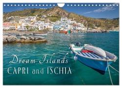 Dream Islands Capri and Ischia (Wall Calendar 2024 DIN A4 landscape), CALVENDO 12 Month Wall Calendar