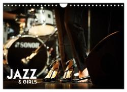 Jazz & Girls (Calendrier mural 2024 DIN A4 vertical), CALVENDO calendrier mensuel