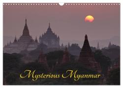 Mysterious Myanmar (Wall Calendar 2024 DIN A3 landscape), CALVENDO 12 Month Wall Calendar