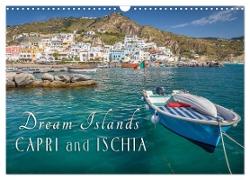 Dream Islands Capri and Ischia (Wall Calendar 2024 DIN A3 landscape), CALVENDO 12 Month Wall Calendar