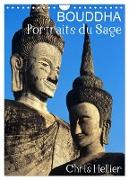 Bouddha Portraits du Sage (Calendrier mural 2024 DIN A4 horizontal), CALVENDO calendrier mensuel