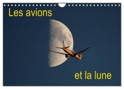 Les avions et la lune (Calendrier mural 2024 DIN A4 vertical), CALVENDO calendrier mensuel