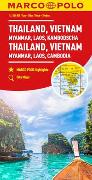 MARCO POLO Kontinentalkarte Thailand, Vietnam 1:2,5 Mio