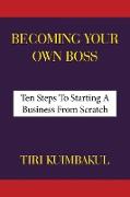 Becoming Your Own Boss