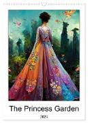 The Princess Garden (Wall Calendar 2024 DIN A3 portrait), CALVENDO 12 Month Wall Calendar