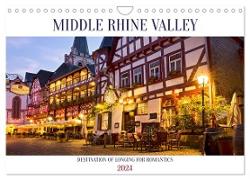 Middle Rhine Valley (Wall Calendar 2024 DIN A4 landscape), CALVENDO 12 Month Wall Calendar