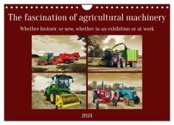 The fascination of agricultural machinery (Wall Calendar 2024 DIN A4 landscape), CALVENDO 12 Month Wall Calendar