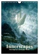 INNERSCAPES Fantasy Paintings by Christophe Vacher (Wall Calendar 2024 DIN A4 portrait), CALVENDO 12 Month Wall Calendar