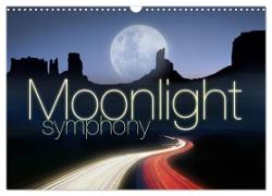 Moonlight symphony (Wall Calendar 2024 DIN A3 landscape), CALVENDO 12 Month Wall Calendar