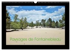 Paysages de Fontainebleau (Calendrier mural 2024 DIN A3 vertical), CALVENDO calendrier mensuel