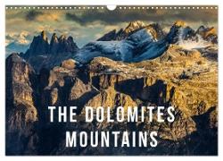 The Dolomites Mountains (Wall Calendar 2024 DIN A3 landscape), CALVENDO 12 Month Wall Calendar