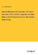 Regesta Bingiensia inde ab anno LXXI usque ad annum MDCCLXXXXIII: Regesten der Stadt Bingen, des Schlosses Klopp und des Klosters Rupertsberg