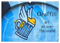 Graffiti art all over the world (Wall Calendar 2024 DIN A3 landscape), CALVENDO 12 Month Wall Calendar