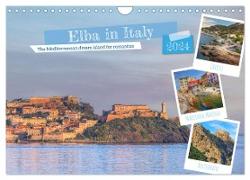 Elba in Italy - The Mediterranean dream island for romantics (Wall Calendar 2024 DIN A4 landscape), CALVENDO 12 Month Wall Calendar