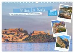 Elba in Italy - The Mediterranean dream island for romantics (Wall Calendar 2024 DIN A3 landscape), CALVENDO 12 Month Wall Calendar