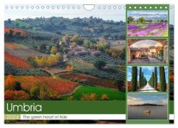 Umbria The green heart of Italy (Wall Calendar 2024 DIN A4 landscape), CALVENDO 12 Month Wall Calendar