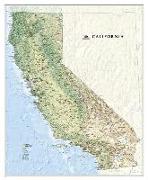 National Geographic: California Wall Map - Laminated (33.5 X 40.5 Inches)