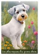 Les plus mignons des jeunes chiens (Calendrier mural 2024 DIN A3 horizontal), CALVENDO calendrier mensuel