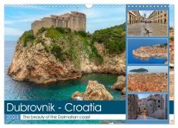 Dubrovnik - Croatia The beauty of the Dalmatian coast (Wall Calendar 2024 DIN A3 landscape), CALVENDO 12 Month Wall Calendar