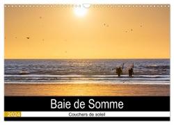 Baie de Somme Couchers de soleil (Calendrier mural 2024 DIN A3 vertical), CALVENDO calendrier mensuel