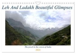 Leh And Ladakh Beautiful Glimpses (Wall Calendar 2024 DIN A4 landscape), CALVENDO 12 Month Wall Calendar