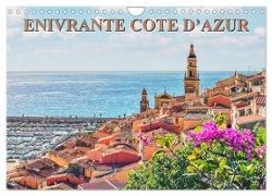 Enivrante Côte d'Azur (Calendrier mural 2024 DIN A4 vertical), CALVENDO calendrier mensuel