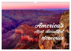 America¿s Most Beautiful Sceneries (Wall Calendar 2024 DIN A3 landscape), CALVENDO 12 Month Wall Calendar