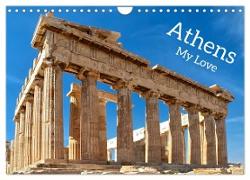 Athens My Love (Wall Calendar 2024 DIN A4 landscape), CALVENDO 12 Month Wall Calendar
