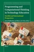 Programming and Computational Thinking in Technology Education